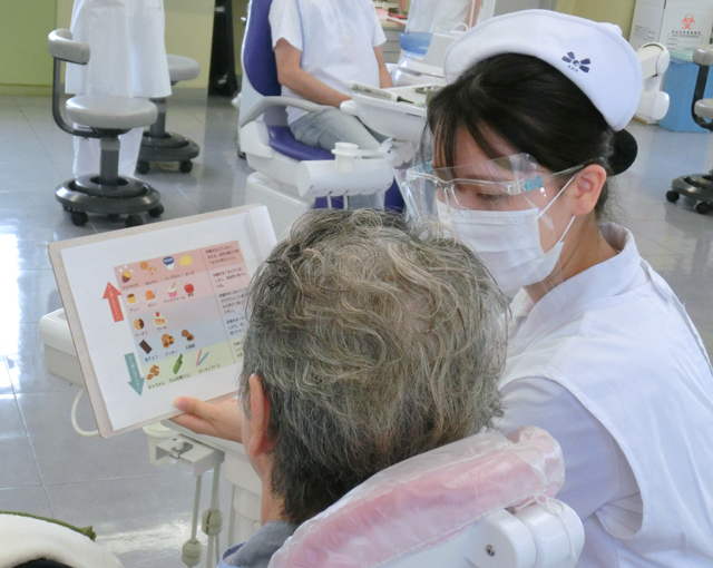 スクールライフ・3月 保護者対面実習